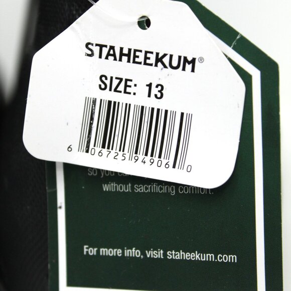 STAHEEKUM MEN'S RAIN BOOT BLACK; SIZE 13; STOCK #C904076508; ITEM #1039448; NWT - Picture 9 of 11